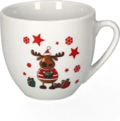 Kaffeeservice Elch 18tlg. Für 6 Personen Weiß Mit Weihnachtsdekor Lustiger Elch -Küche Produkt Geschäft ad8fe5b408b29e980125ed25b901a09d