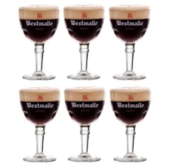 Westmalle Biergläser Trappist 330 Ml - 6 Stück