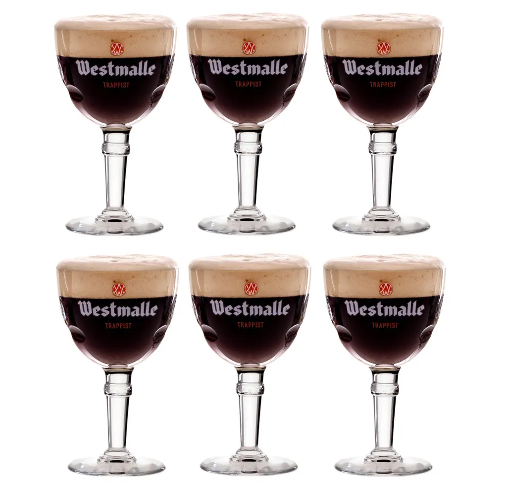 Westmalle Biergläser Trappist 330 Ml - 6 Stück 1 Westmalle Biergläser Trappist 330 Ml - 6 Stück