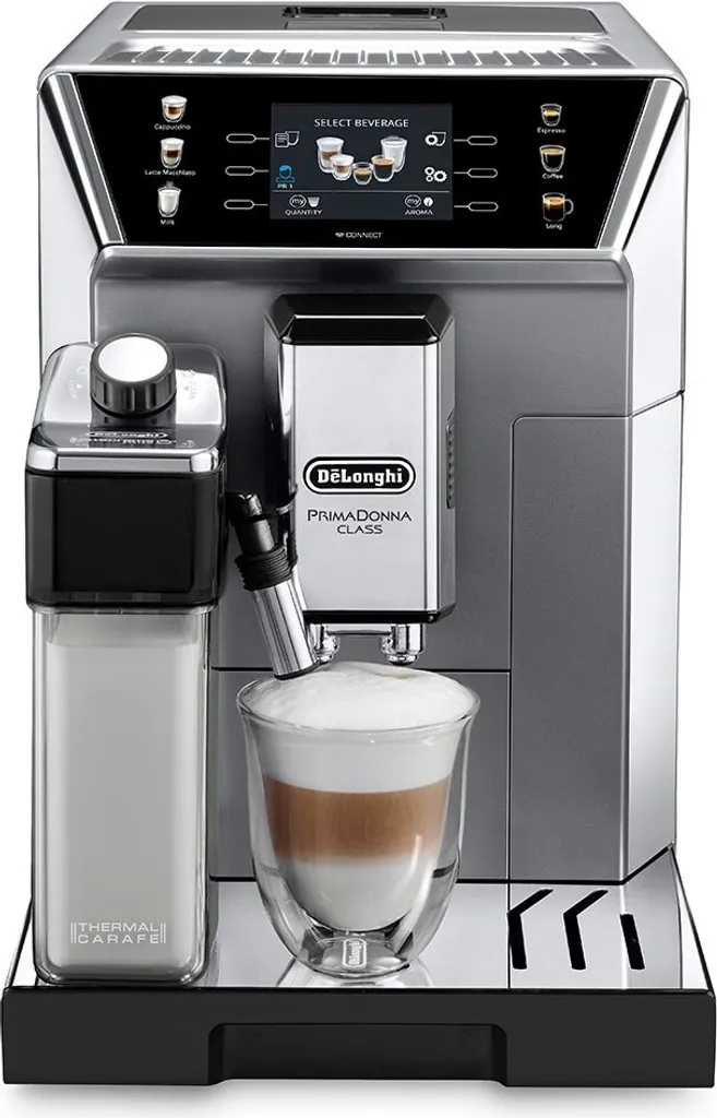 De'Longhi Delonghi Ecam 550.85.MS Primadonna Class Silber Kaffeevollautomat Kegel-Mahlwerk 1 De'Longhi Delonghi Ecam 550.85.MS Primadonna Class Silber Kaffeevollautomat Kegel-Mahlwerk