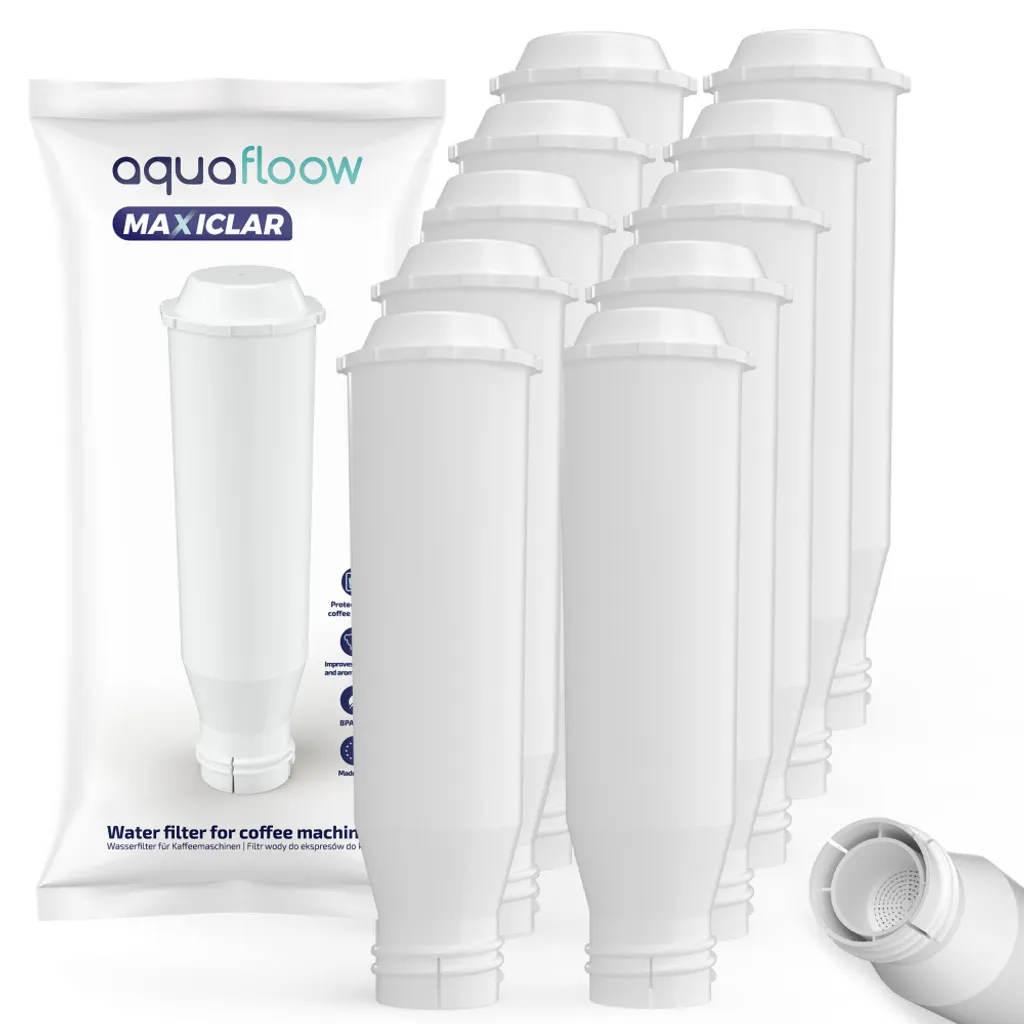 10x AquaFloow MaxiClar Wasserfilter Für Kaffeemaschine Krups Nivona 1 10x AquaFloow MaxiClar Wasserfilter Für Kaffeemaschine Krups Nivona