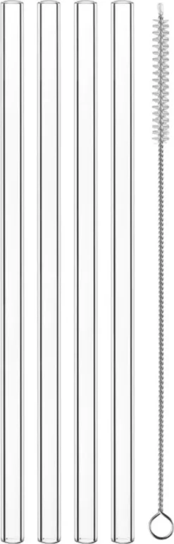 Nachtmann Latte Macchiato Set/4 + 4 Glastrinkhalme 7604/8tlg. Noblesse 104671 -Küche Produkt Geschäft afb6cf24673128d0ee3c9a9f20268099