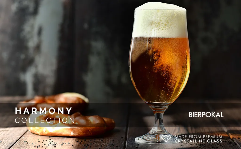 KROSNO Harmony Lager Biergläser, 6er-Set, 500 Ml 2 KROSNO Harmony Lager Biergläser, 6er-Set, 500 Ml – Bild 2