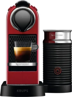 Krups XN7615.19 Nespresso Citiz & Milk Kaffeekapselmaschine (1260 Watt, Wassertankkapazität: 1l, Pumpendruck: 19 Bar) Rot 13 Krups XN7615.19 Nespresso Citiz & Milk Kaffeekapselmaschine (1260 Watt, Wassertankkapazität: 1l, Pumpendruck: 19 Bar) Rot -Küche Produkt Geschäft b3c45f7a655101fc5d49d11f5bf0aafb