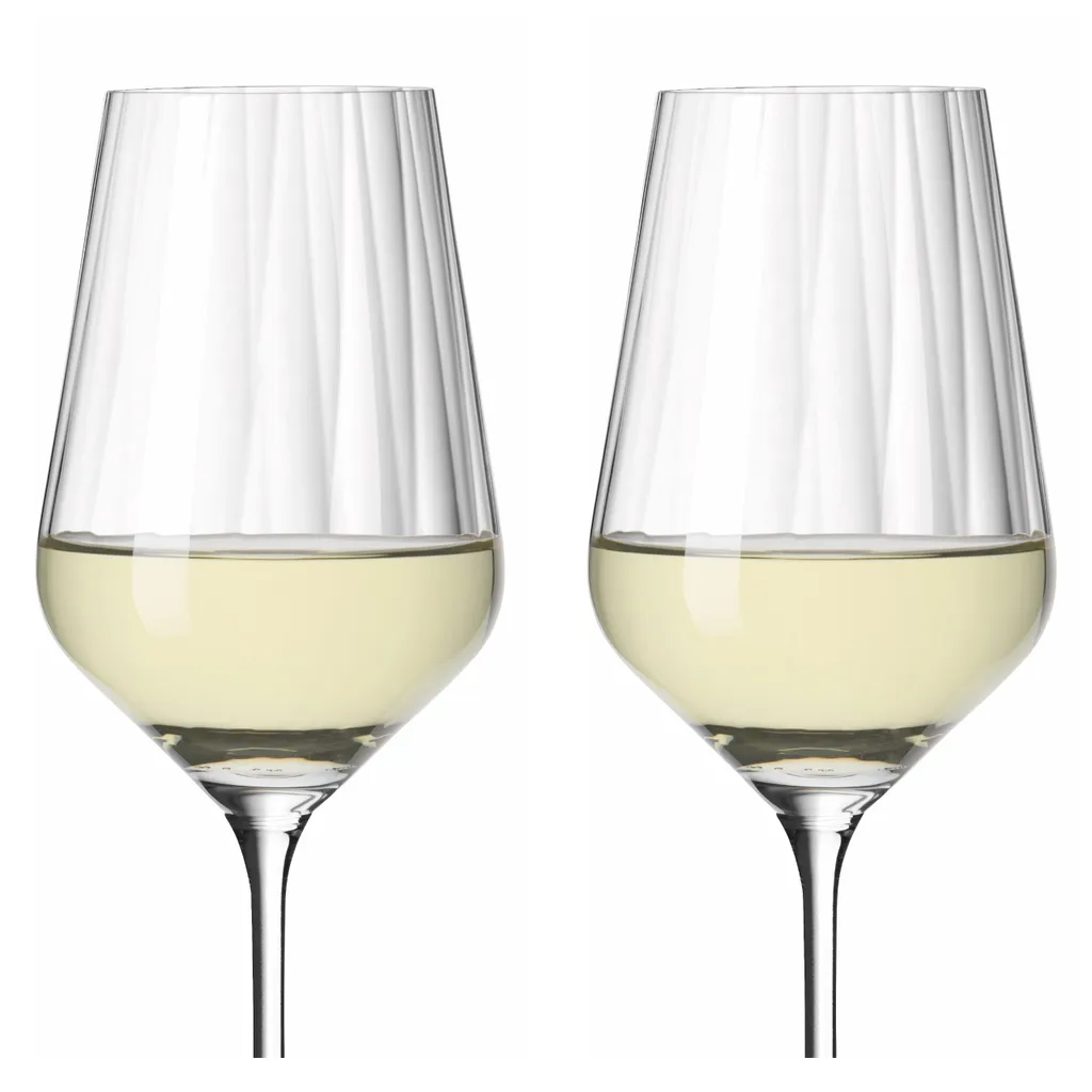 STERNSCHLIFF WEIßWEINGLAS-SET #2 VON DESIGN BY RITZENHOFF 3 STERNSCHLIFF WEIßWEINGLAS-SET #2 VON DESIGN BY RITZENHOFF – Bild 3