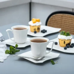 MALACASA, Serie Amparo, 36 Teilig Set Cremeweiß Porzellan Kaffeeservice Dessertteller Kaffeetasse Mit Untertasse 13 MALACASA, Serie Amparo, 36 Teilig Set Cremeweiß Porzellan Kaffeeservice Dessertteller Kaffeetasse Mit Untertasse -Küche Produkt Geschäft b5c114db8104cb22b6a93bc252fd3031