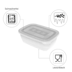 ROTHO Set Gefrierdosen 2 X 1.9 L FREEZE, Farbe:Transparent 10 ROTHO Set Gefrierdosen 2 X 1.9 L FREEZE, Farbe:Transparent -Küche Produkt Geschäft b6156a39dca8f4e83af455d661ff9e0c