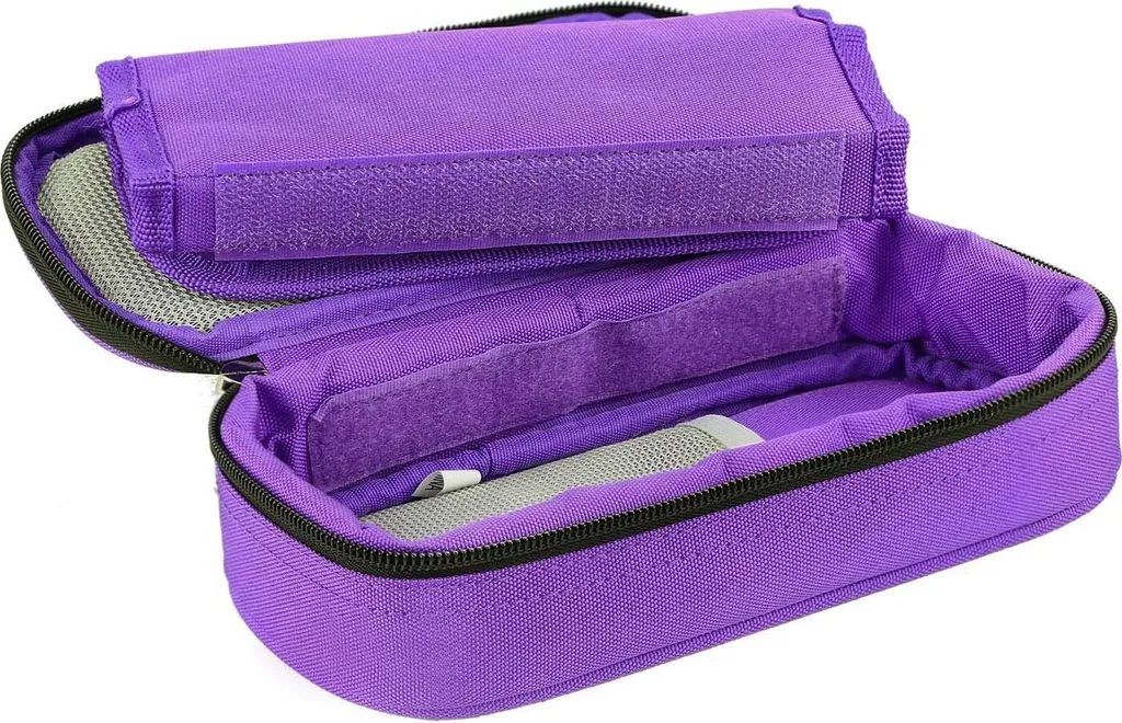 Insulin Kühltasche Reise Tasche - Medikamente Diabetiker Isoliert Tragbaren Kühler Tasche Für Insulin Pen Und Diabetes Kühltasche (Lila) 3 Insulin Kühltasche Reise Tasche - Medikamente Diabetiker Isoliert Tragbaren Kühler Tasche Für Insulin Pen Und Diabetes Kühltasche (Lila) – Bild 3
