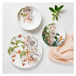 Maxwell & Williams Dinner-Set Night Garden - Blumen 12-tlg., Geschirrset, Teller, Schalen, Porzellan, II0093 -Küche Produkt Geschäft b96e2485133a03e79da053f05cf6e452