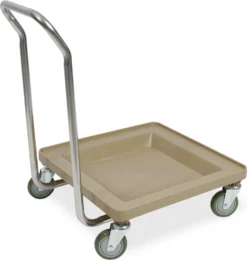 Transportwagen Für Spülkörbe 500x500 Mm - Inkl. Schiebebügel