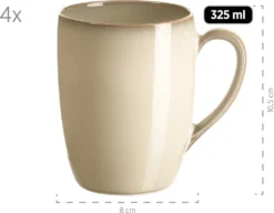 Mäser 931736 Kombiservice Ossia Für 4 Personen, Steinzeug, Grau (1 Set, 16-teilig) -Küche Produkt Geschäft bae5ba39a2ebb89d684244c1dc7e335c