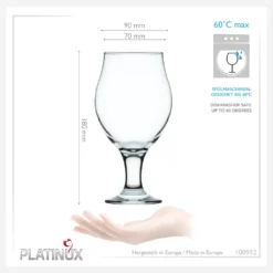 Biertulpen Biergläser Set 6 Teilig 500ml (max. 560ml) Pilsgläser Tulpe -Küche Produkt Geschäft bb984420cdfc08a333b6bc26bccf26d7