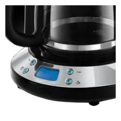 Russell Hobbs 24391-56 Inspire Black Digitale Kaffeemaschine Mit Timer, WhirlTech-Brühtechnologie, 1,25 L Glaskanne, 1100 Watt -Küche Produkt Geschäft bbad08320bd2f3bd1d7c16f41d5d4f32