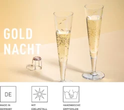 Goldnacht Champagnerglas-Set H22 Von Ritzenhoff Design Team -Küche Produkt Geschäft bf1b2f067bfe3efe51bc07a2a5ff186a