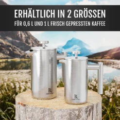 Bjørn Liebdhal French Press Edelstahl Kaffeemaschine Auch Für Camping : 0.6 Liter 13 Bjørn Liebdhal French Press Edelstahl Kaffeemaschine Auch Für Camping : 0.6 Liter -Küche Produkt Geschäft c044738ef2e8c8c49d83e1b4a9d5e80f