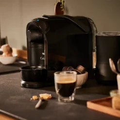 Tchibo Cafissimo Pure Kaffee Kapselmaschine, Black -Küche Produkt Geschäft c0f6082a99d50caf3230fb4d425d2fb0