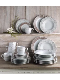 WELLCO Kaffeeset Grenoble Porzellan 18teilig -Küche Produkt Geschäft c23f8d8ffe2ebe9b0a6f52c995202ef9