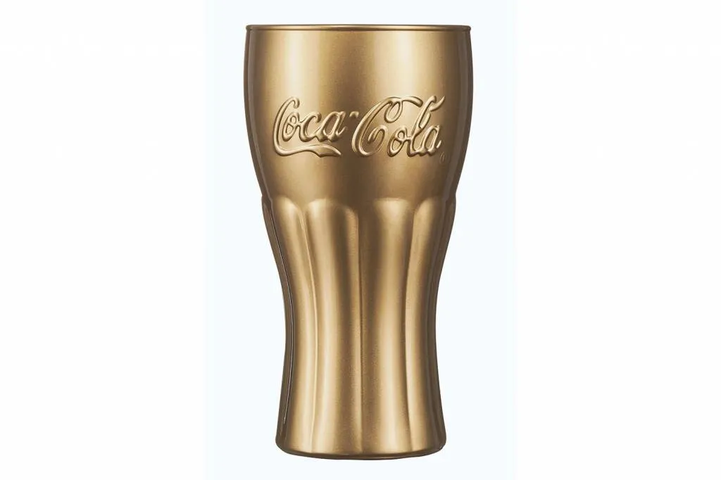 Luminarc Coca Cola - Gläser - Gold - 37cl - (6er Set) 1 Luminarc Coca Cola - Gläser - Gold - 37cl - (6er Set)