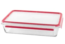 Emsa Clip & Close Glas Frischhaltedose Rechteckig 3,0 L, 513922 -Küche Produkt Geschäft c3b7d18f6da86a7dc36dfaf561c5ec98