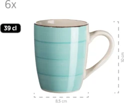 Mäser 931614 Kombiservice Lumaca Für 6 Personen, Steingut, Türkis (1 Set, 30-teilig) 15 Mäser 931614 Kombiservice Lumaca Für 6 Personen, Steingut, Türkis (1 Set, 30-teilig) -Küche Produkt Geschäft c6e892cc2b04d4e2258bb48bd806ac16