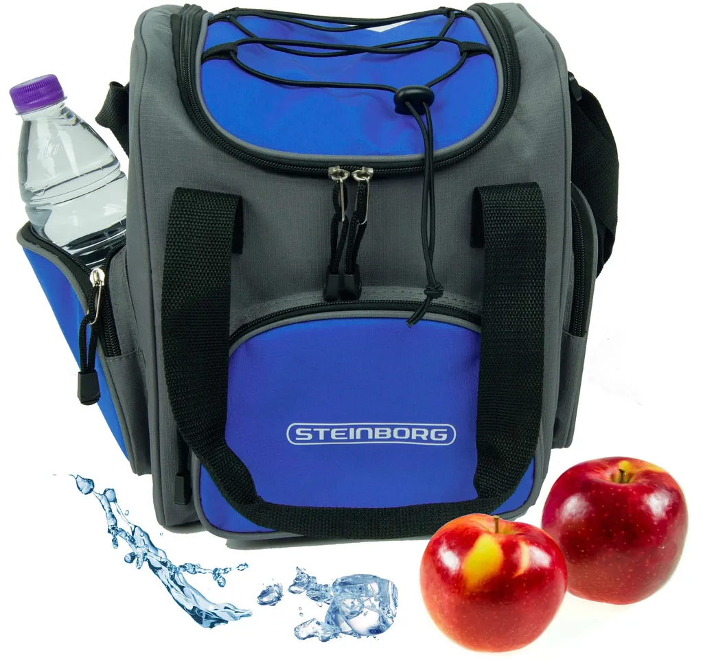 Steinborg Thermischen Kühltasche | Reisetasche Mit Integriertem Kühler | 16 Liter 1 Steinborg Thermischen Kühltasche | Reisetasche Mit Integriertem Kühler | 16 Liter