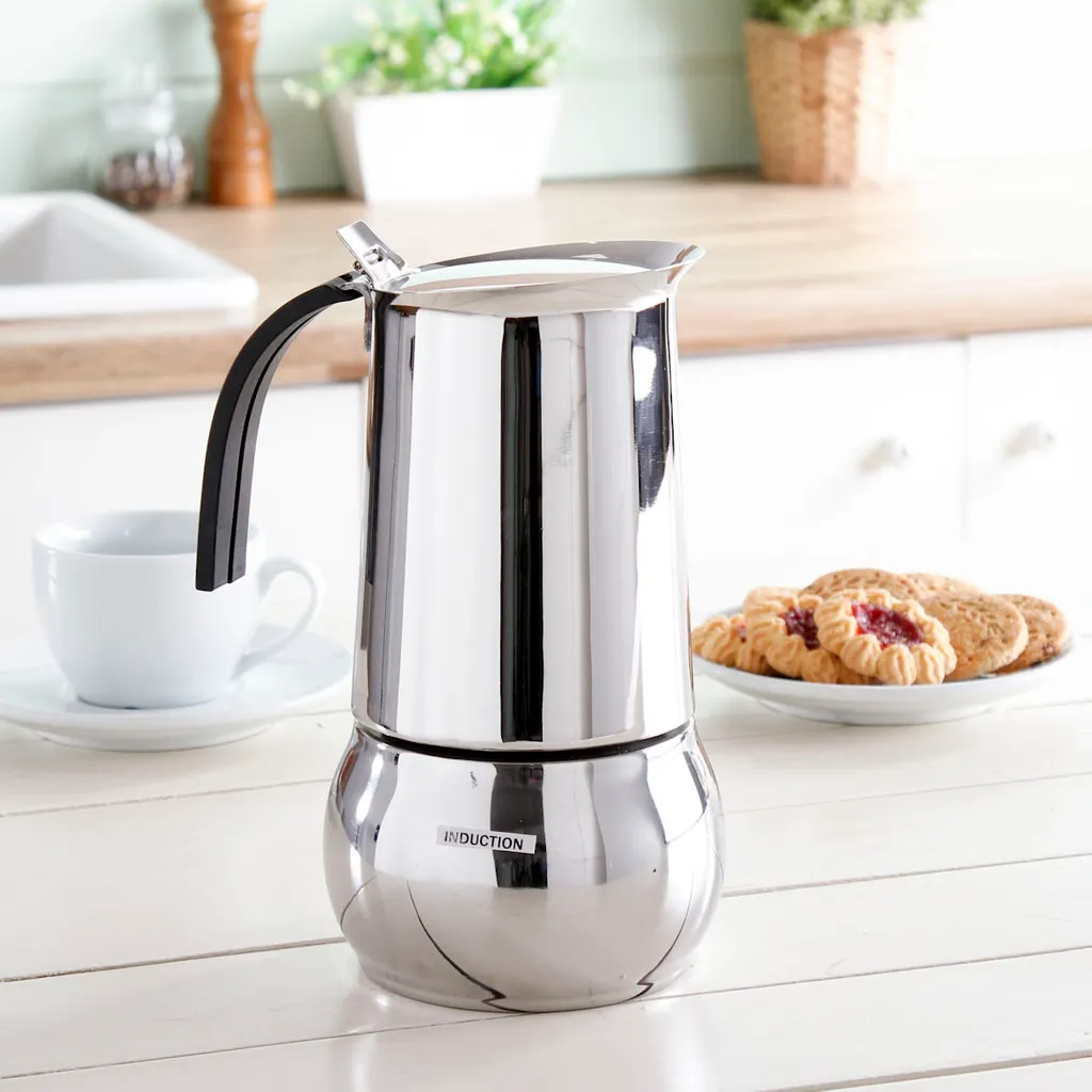 Bialetti Espressokocher Kitty 10 Tassen Inkl. 100g Perfetto Moka Classico 4 Bialetti Espressokocher Kitty 10 Tassen Inkl. 100g Perfetto Moka Classico – Bild 4