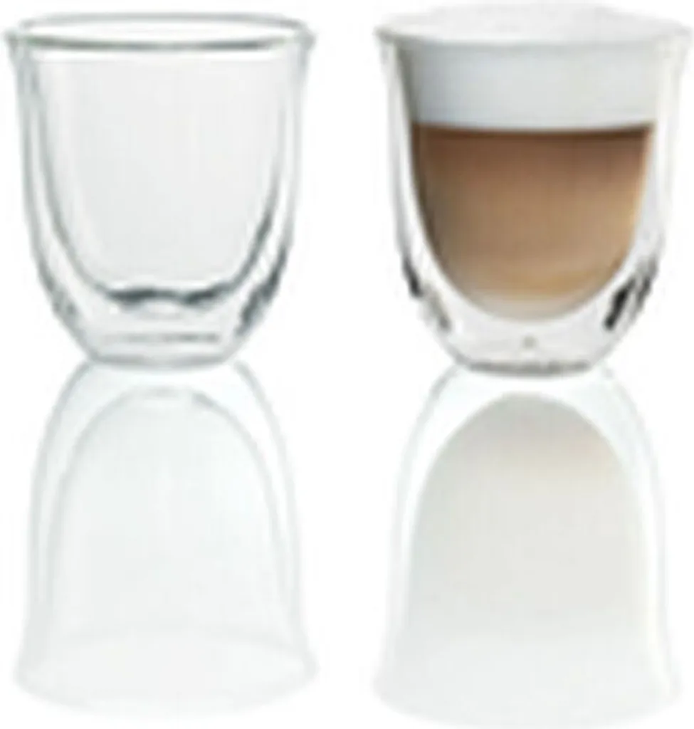 De'Longhi DeLonghi Cappuccino 2er Doppelwandiges Thermoglas 4 De'Longhi DeLonghi Cappuccino 2er Doppelwandiges Thermoglas – Bild 4