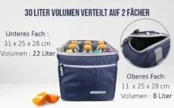 Normani Isolierte Kühltasche Mit 2 Fächern 30 L 7 Normani Isolierte Kühltasche Mit 2 Fächern 30 L -Küche Produkt Geschäft cb65e357aa47b20e9628c0ba6eb2ccdf