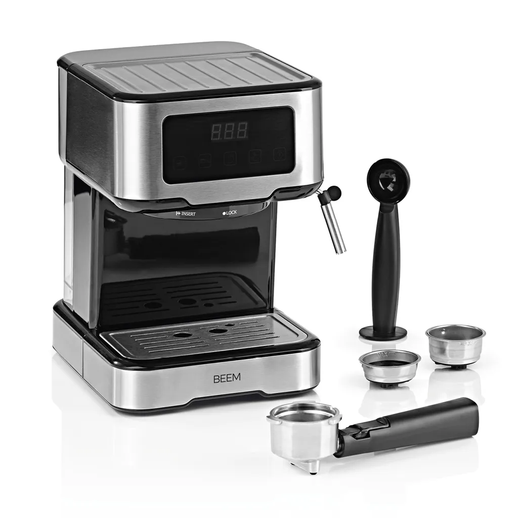 Espressomaschine Siebträgermaschine Siebträger Milchschaumdüse 15 Bar Touch BEEM 1 Espressomaschine Siebträgermaschine Siebträger Milchschaumdüse 15 Bar Touch BEEM