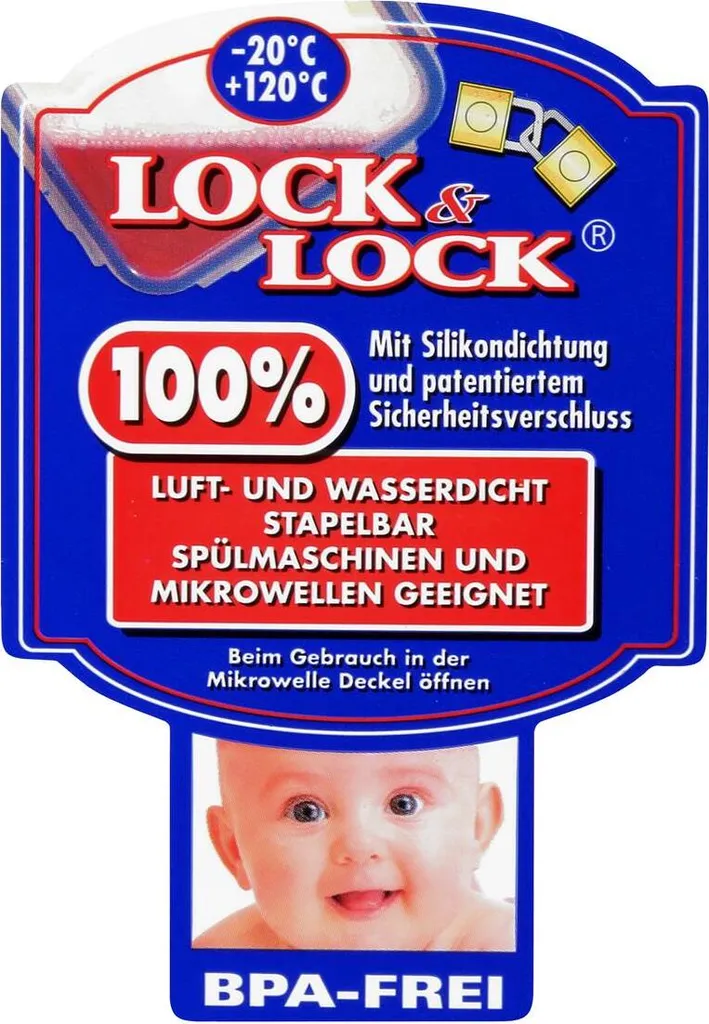 Lock & Lock Lock&Lock HPL834 Multifunktionsbox 3,9L - Luft Und Wasserdicht (2er Pack) 3 Lock & Lock Lock&Lock HPL834 Multifunktionsbox 3,9L - Luft Und Wasserdicht (2er Pack) – Bild 3