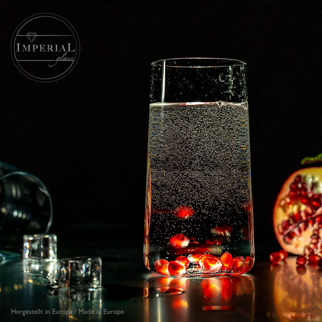 Trinkgläser Aus Glas 490ml (max. 550ml) Set 6 Teilig Wassergläser Groß 5 Trinkgläser Aus Glas 490ml (max. 550ml) Set 6 Teilig Wassergläser Groß – Bild 5