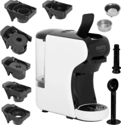 Adler Camry CR 4414 Multi-Espressomaschine Mit 5 Kapselkaffeeeinsätzen 19 Bar Pumpendruck -Küche Produkt Geschäft d4c2bdc7ce7f720e040e010e81b0b6f4