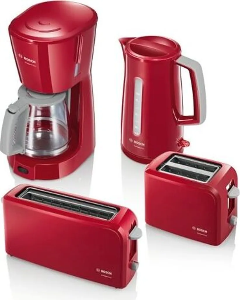 Bosch TKA3A034 CompactClass Kaffeemaschine Extra Rot 10 Bosch TKA3A034 CompactClass Kaffeemaschine Extra Rot – Bild 10