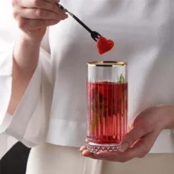 Pasabahce Elysia Golden Touch Long Drink Gläser 4-teiliges Set Mit Goldrand 280ml -Küche Produkt Geschäft d54222e3fc73177c7221151c36c3fcba