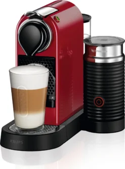 Krups XN7615.19 Nespresso Citiz & Milk Kaffeekapselmaschine (1260 Watt, Wassertankkapazität: 1l, Pumpendruck: 19 Bar) Rot 12 Krups XN7615.19 Nespresso Citiz & Milk Kaffeekapselmaschine (1260 Watt, Wassertankkapazität: 1l, Pumpendruck: 19 Bar) Rot -Küche Produkt Geschäft d5b3af3716b3b046eb5dc1a6f315f6f0
