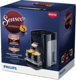 PHILIPS SENSEO Quadrante HD7866 / 61 - Intensives Schwarz -Küche Produkt Geschäft d7c1a3598a06130e158b3cb00e1eb1be