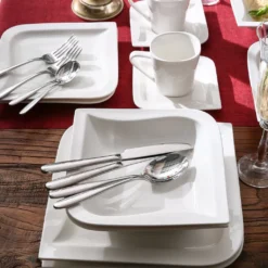 MALACASA, Serie Joesfa, 30 Tlg. Cremeweiß Porzellan Geschirrset Kombiservice Tafelservice Im Eleganten Design Mit Je 6 Tassen, 6 Untertassen, 6 Dessertteller, 6 Suppenteller Und 6 Speiseteller 19 MALACASA, Serie Joesfa, 30 Tlg. Cremeweiß Porzellan Geschirrset Kombiservice Tafelservice Im Eleganten Design Mit Je 6 Tassen, 6 Untertassen, 6 Dessertteller, 6 Suppenteller Und 6 Speiseteller -Küche Produkt Geschäft d985d32b3aad9690f2959d8296edd5c3