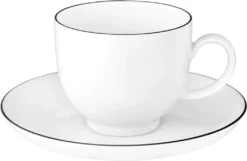 Seltmann Weiden Kaffeeservice Lido Schwarz Mit Farbrand Zeitlos -Küche Produkt Geschäft db0b1e024d8684a3a790939cae9af9f7