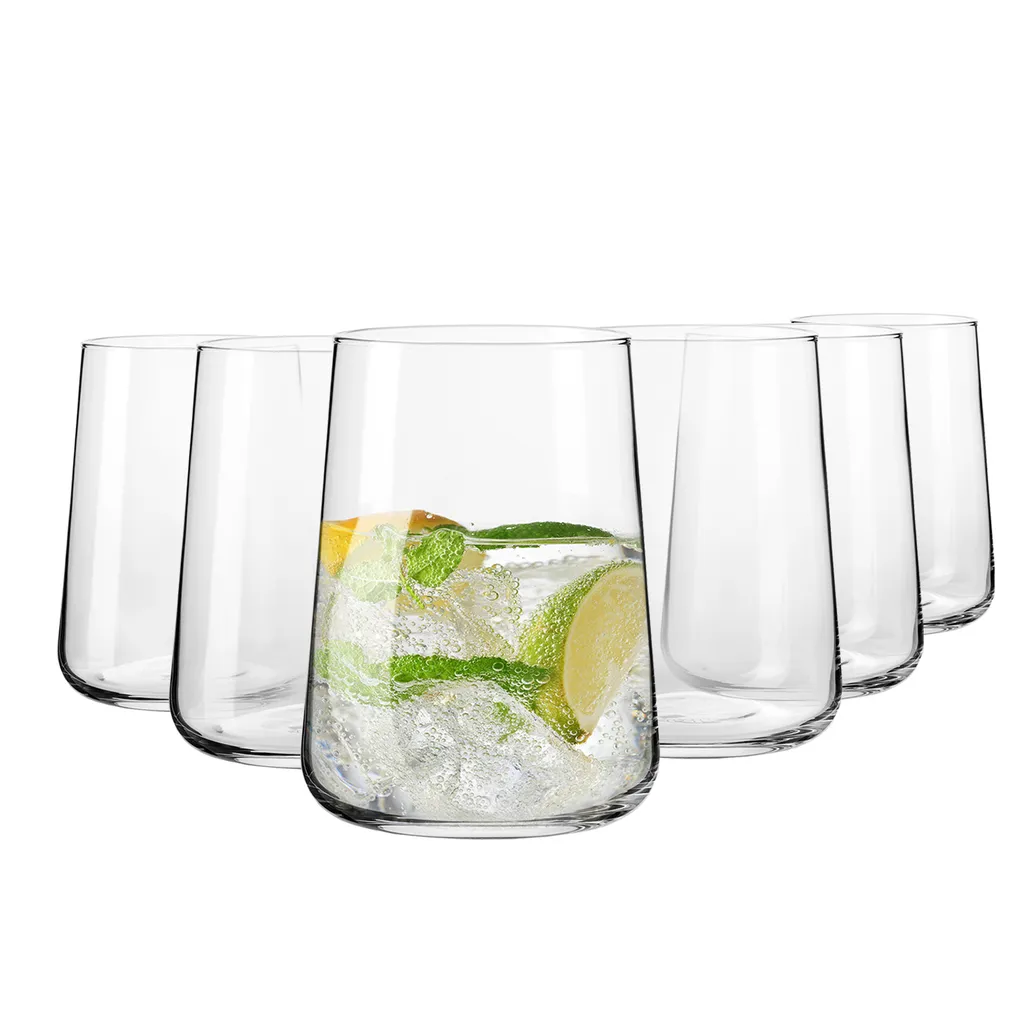 KROSNO Infinity Gläser Für Wasser, Getränke Und Säfte, 6er-Set, 490 Ml 1 KROSNO Infinity Gläser Für Wasser, Getränke Und Säfte, 6er-Set, 490 Ml