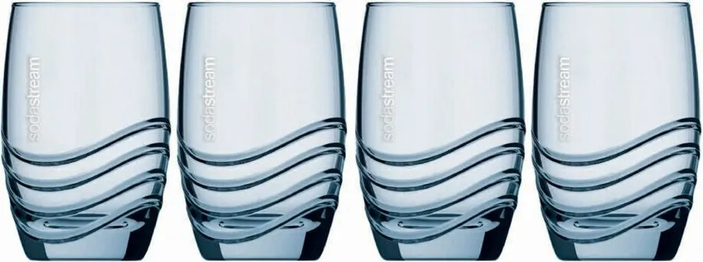 Sodastream Trinkglas 4er-Pack, Passend Zu Sodastream-Glaskaraffen 7 Sodastream Trinkglas 4er-Pack, Passend Zu Sodastream-Glaskaraffen – Bild 7