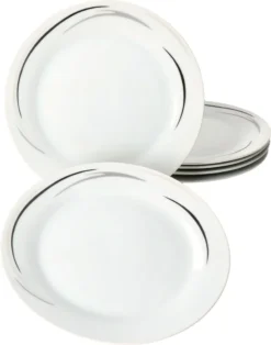 Van Well 18tlg. Kaffee-Service Home Für 6 Personen I 6x Tasse 180ml, 6x Untertasse + 6x Kuchenteller I Porzellan-Geschirr Mit Streifen In Grau, Schwarz & Creme I Kaffeepott, Dessert-Teller 10 Van Well 18tlg. Kaffee-Service Home Für 6 Personen I 6x Tasse 180ml, 6x Untertasse + 6x Kuchenteller I Porzellan-Geschirr Mit Streifen In Grau, Schwarz & Creme I Kaffeepott, Dessert-Teller -Küche Produkt Geschäft dbeb9a2d201adc8566706dd0911f7c38