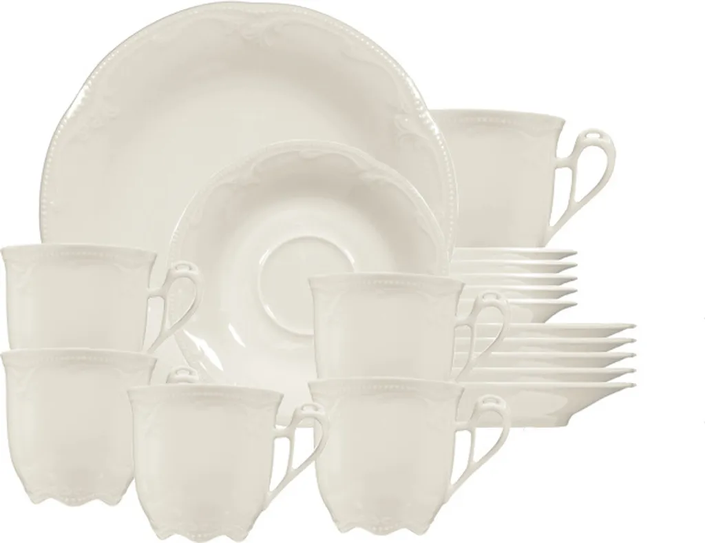 Seltmann Weiden Rubin Cream Kaffeeservice 18tlg. 3 Seltmann Weiden Rubin Cream Kaffeeservice 18tlg. – Bild 3