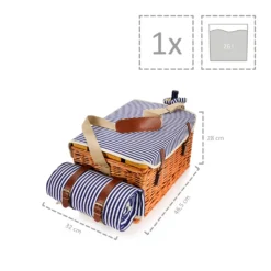 Sänger SÄNGER Picknickkorb Borkum Mit Integriertem Tisch & Kühltasche 25 Teilig Für 4 Personen 9 Sänger SÄNGER Picknickkorb Borkum Mit Integriertem Tisch & Kühltasche 25 Teilig Für 4 Personen -Küche Produkt Geschäft e047d13475f885c314bc3be979751bfb