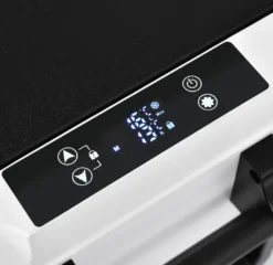 Merax Elektrisch Kühlbox Mit Kompressor 31.5L Schwarz, Mini Kühlschrank Tragbar Kühlleistung Bis -20° C, Gefrierbox 12/24 V Und 230 V Für Büro, Auto, Camping, Garten -Küche Produkt Geschäft e0e7bf9188181b68a32169f8eb62d1b5