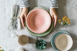 Mäser 931601 Frühstücksset Lumaca Für 6 Personen, Steingut, Dunkelblau (1 Set, 18-teilig) -Küche Produkt Geschäft e0ff16aba32d1e18a7b5b1c1853f2eb9