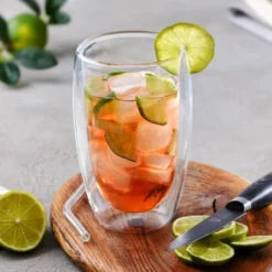 GRÄWE Doppelwandige Latte Macchiato-Thermogläser, 450 Ml, 2er Set -Küche Produkt Geschäft e1038f434142876478b789b07cb5ba44