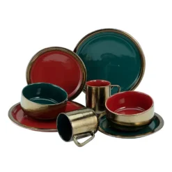 CreaTable 22973 Kombiservice Rustikal Collection Für 4 Personen, Steinzeug, Mehrfarbig (1 Set, 16-teilig) 5 CreaTable 22973 Kombiservice Rustikal Collection Für 4 Personen, Steinzeug, Mehrfarbig (1 Set, 16-teilig) -Küche Produkt Geschäft e118f804c87e9c218220c728a8364be0