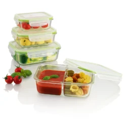 GOURMETmaxx Glas-Frischhaltedosen Klick-it 8-tlg. Limegreen Frischhaltedosen 4er Set Glas Klick-It Gefrierdosen Lunchbox Brotdose Limegreen 15 GOURMETmaxx Glas-Frischhaltedosen Klick-it 8-tlg. Limegreen Frischhaltedosen 4er Set Glas Klick-It Gefrierdosen Lunchbox Brotdose Limegreen -Küche Produkt Geschäft e131528bf5b8ae8ee0235afec06408b0