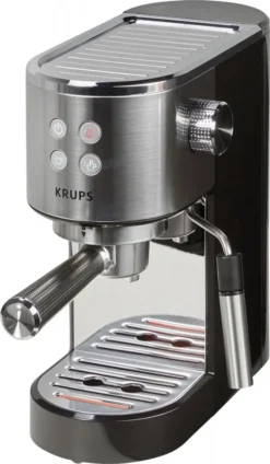 Krups XP 442 - Espresso Siebträger - Edelstahl/schwarz -Küche Produkt Geschäft e268c54cb9918295b4d767afeb02f97a