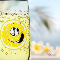 Trinkgläser Mit Lustigen Fruchtgesichtern 350ml (max. 400ml) Set 6 Teilig Aus Glas Bunt -Küche Produkt Geschäft e2a60de750a31692581b3a55da70c0dc